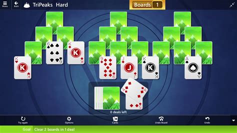 Microsoft Solitaire Collection Tripeaks Hard February 20 2019