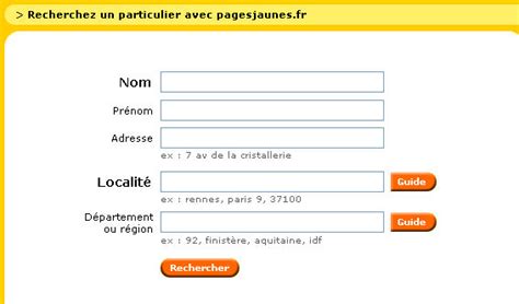 French White Pages Submit A Search Query To The French White Pages