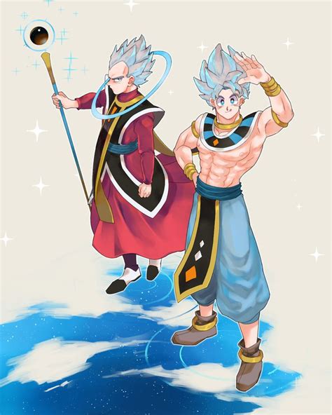 Lord beerus gets fleas from earth and passes them on to whis and they later end up in a bath together.which one thing leads to another and lord beerus pov: Vegeta and Goku dressed as Whis and Beerus | Dragon Ball Z ...