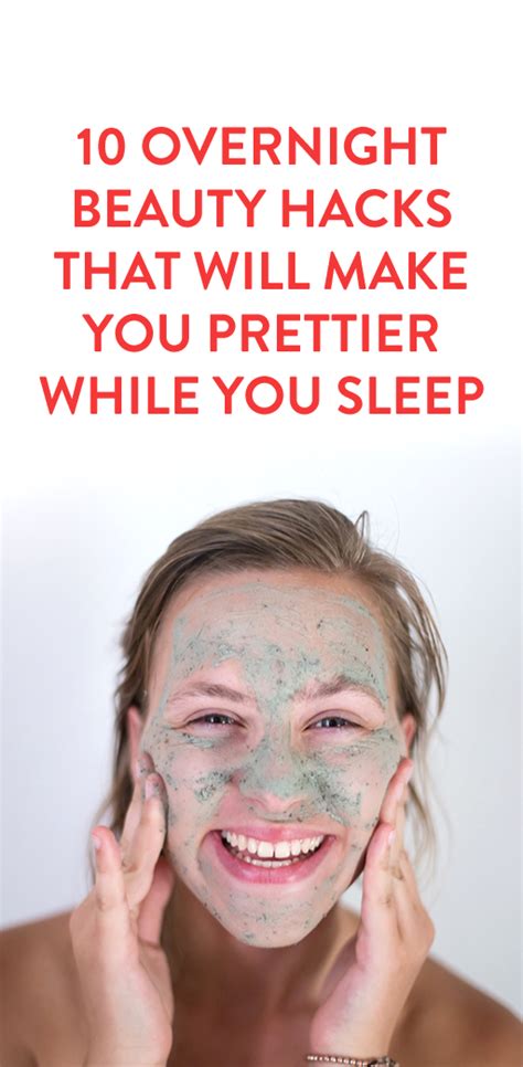 10 Overnight Beauty Hacks That Will Make You Prettier While You Sleep