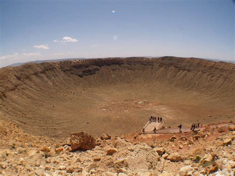 The Incredible Barringer Meteor Crater Of Arizona Amusing Planet