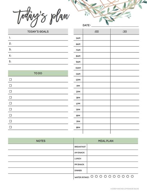 There are many different reasons you may find yourself searching for a printable form. Get Organized with our Free Printable 2019 Planner ...
