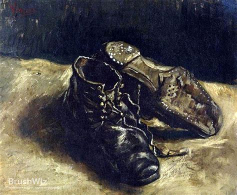 A Pair Of Shoes Vincent Van Gogh Paintings Van Gogh Paintings Van
