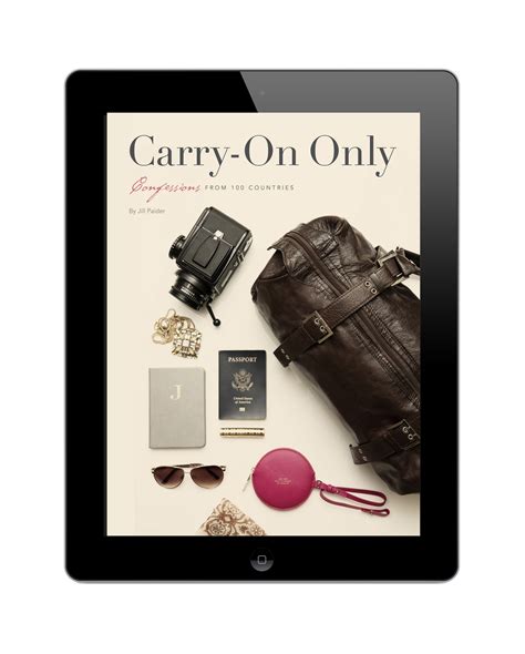 Carry On Only By Jill Paider Digital Edition Payhip