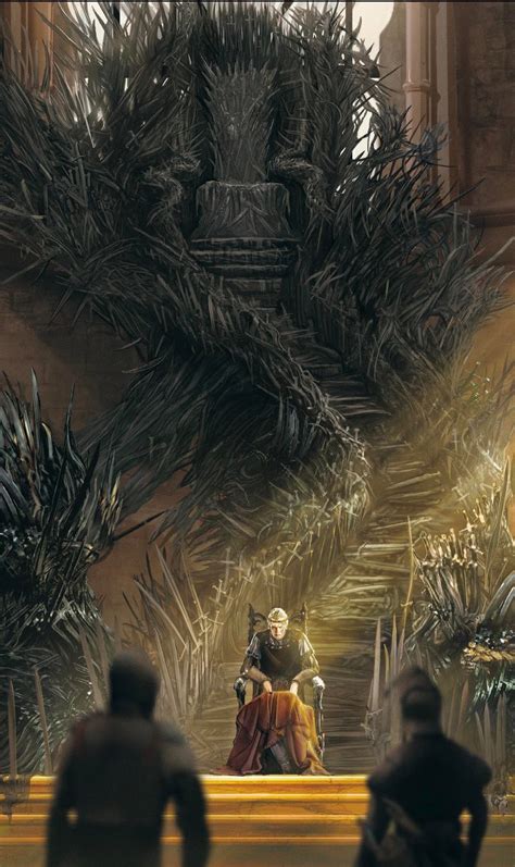 Spoilers Extended The Iron Throne Design In New Book Is A Bit