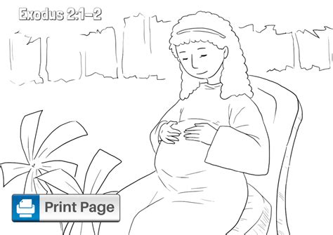 Free Baby Moses Coloring Pages for Kids (Printable PDFs) – ConnectUS