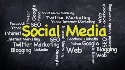 Social Media Marketing Typography Banner 4k Uhd Cool Digital
