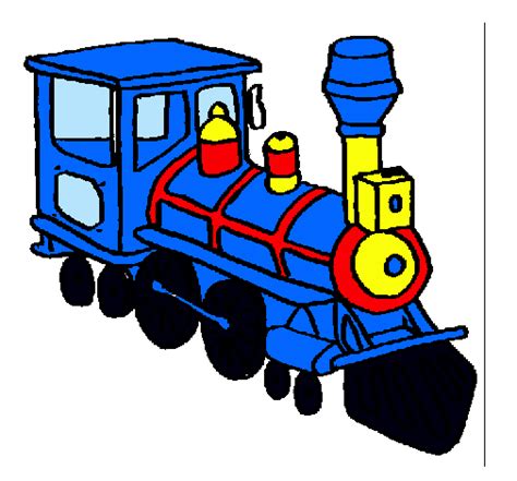Tren Dibujo Coloreado Imagui