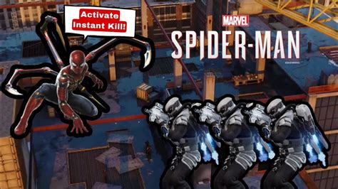 Activate Instant Kill Marvels Spider Man Ps4 Youtube