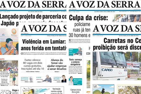 Nos 71 Anos De A Voz Da Serra Leitores E Jornaleiros Destacam Valor Do Jornal Jornal A Voz Da