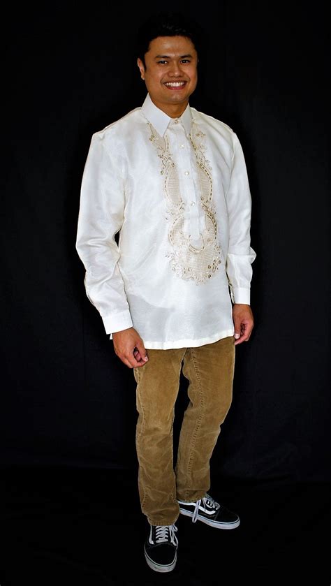 double collar barong tagalog filipino national costume filipiniana my xxx hot girl