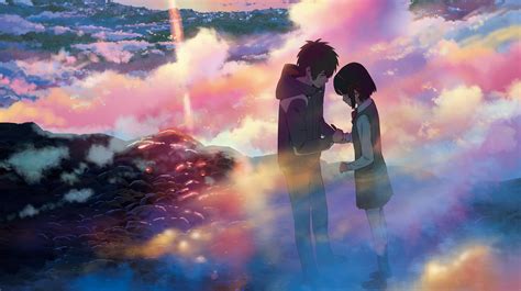 3840 x 1080 your name is hd wallpapers & backgrounds for desktop or mobile device. Wallpaper : sunlight, sky, your name, atmosphere, Kimi no ...