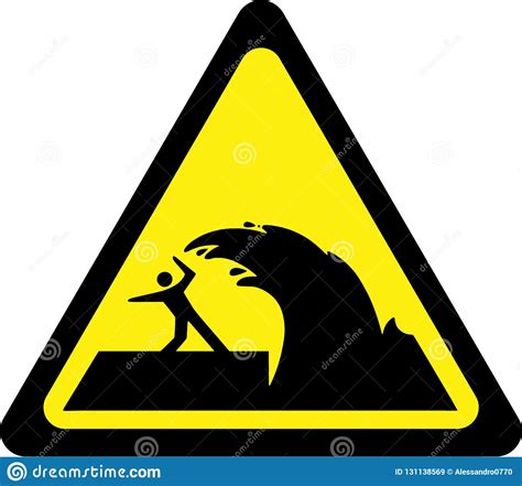 Download tsunami warning signs stock vectors. Warnzeichen mit Tsunami stock abbildung. Illustration von ...