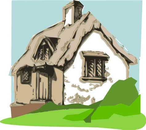 Cottage Clip Art At Vector Clip Art Online Royalty Free