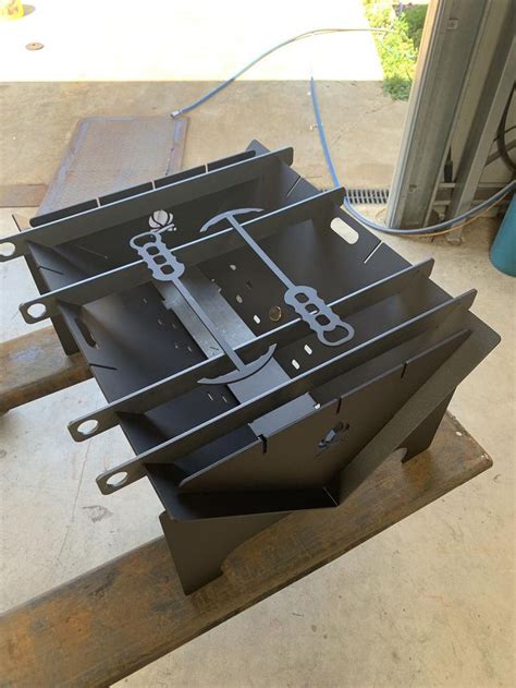By danger is my middle name in outside backyard. Fire Pit Folding DXF SVG Fold flat fire pit caravan and ...
