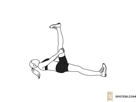 Hamstring Stretch Illustrated Exercise Guide