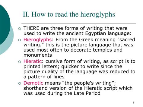 Ppt Hieroglyphs Powerpoint Presentation Free Download Id5444123
