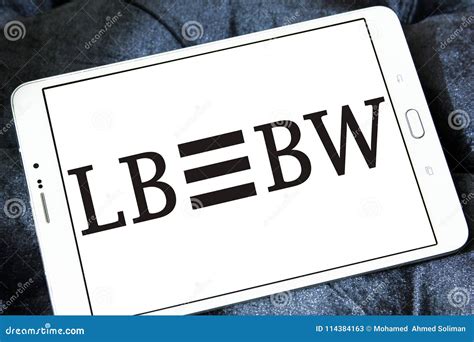Lbbw Banks Logo Editorial Stock Photo Image Of Icon 114384163