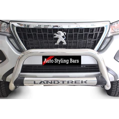 Peugeot Landtrek 2021 Nudge Bar Stainless Steel