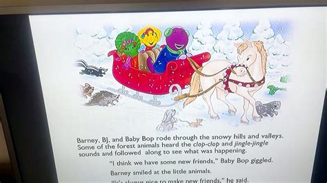 Barneys Wonderful Winter Day Read Along Youtube