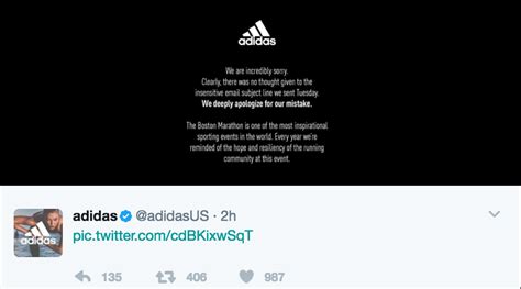 The 117th edition of the marathon began uneventfully, with the first rounds of. Adidas Stirs Anger With Boston Survivors E-Mail | SGB ...