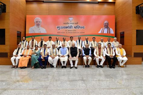 Bjp Chief Ministers Meeting Pm Modi