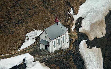 The Chapel Of The Steep Cliff Wallpapers And Images Wallpapers
