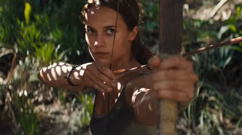 Alicia Vikander Leaps Into Action In Lara Croft Trailer