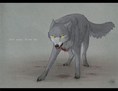 Wolfs Rain Get Away From Me By Nataliedecorsair On Deviantart Wolf