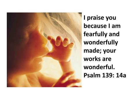 Ppt I Praise You Because I Am Fearfully And Wonderfully Made Your