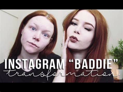 How to be a baddie. GRWM | INSTAGRAM "BADDIE" TRANSFORMATION - YouTube