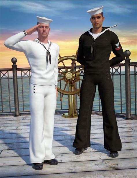 Naval Uniform Genesis 2 Males Navy Sailor Navy Military Navy Uniforms