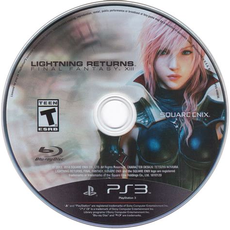 Lightning Returns Final Fantasy Xiii 2014 Playstation 3 Box Cover