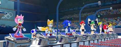 Mario And Sonic At The Olympic Games Tokyo 2020 100m Freestyle R