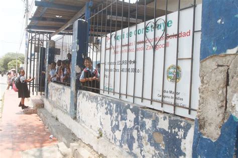 Colegio En Mal Estado Sin Obra A La Vista El Universal Cartagena