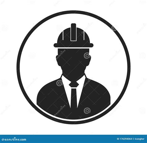 Male Engineer Profile Icon Stock Vector Illustration Of Abstract