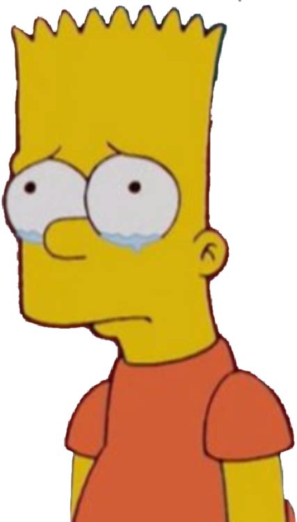 Bart Drawing Depressed Transparent Png Clipart Free Bart Simpson Sad