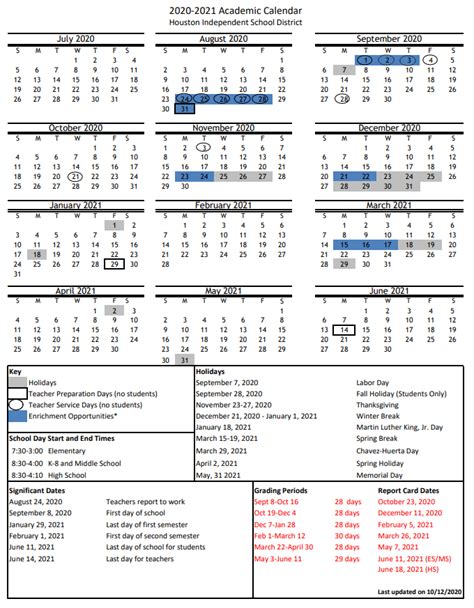 2021 2022 Instructional Calendar Houston Isd Calendar Nov 2021