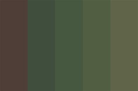 Famous Army Green Color Palette 2022