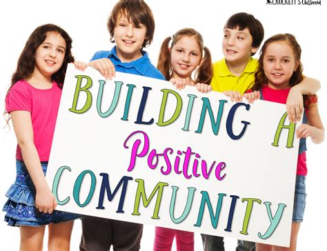 Building A Positive Community Crocketts Classroom