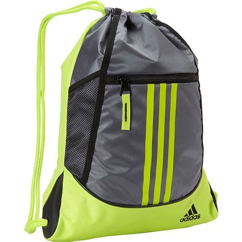 Adidas Alliance Ii Sackpack Drawstring Backpack Bags Backpack Pockets Mesh Backpack