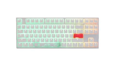 Ducky One Pure White Rgb Tkl Xrival Esports