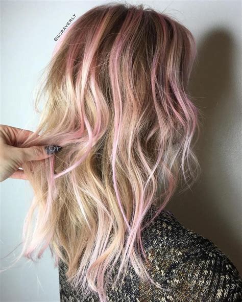 40 Best Pink Highlights Ideas For 2023 The Right Hairstyles Pink