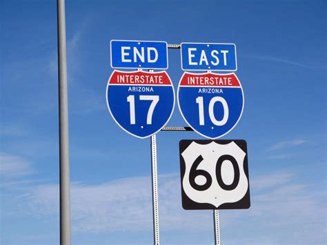 Arizona Us Highway 60 Interstate 10 And Interstate 17 Aaroads