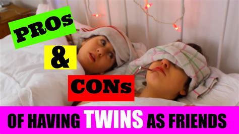 What can be cooler than having a total replica or mirror image of you? Pros And Cons Of Having Twins As Friends | Frankie & Izzy ...