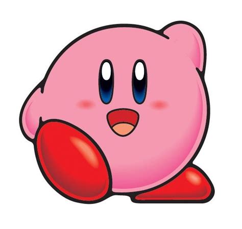 An Image Of A Pink Cartoon Character With Big Eyes