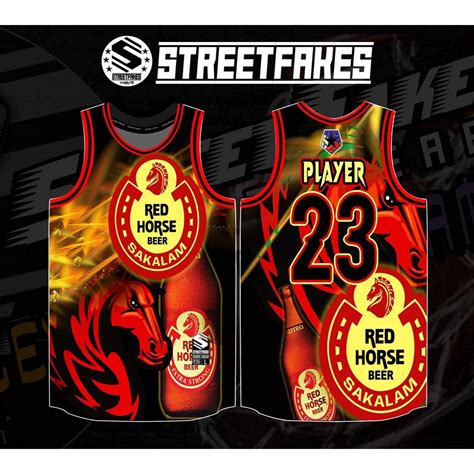 Redhorse New Basketball Jersey Free Customize Name And Number Full