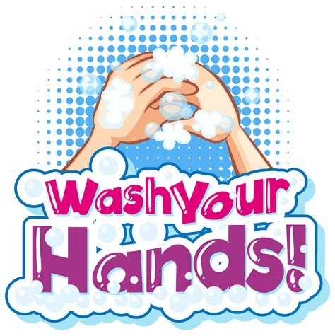 Wash Your Hands Poster Design 1142213 Vector Art At Vecteezy