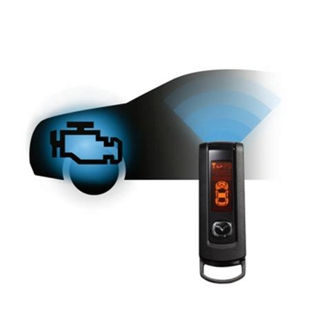 If the key warning light illuminates red, or the start/stop button indicator light flashes amber, this could indicate a problem with the engine starting system and the inability to start the engine or switch the ignition to acc or on. Mazda CX-5 Remote Engine Start Kit