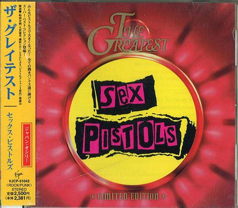 Sex Pistols The Greatest 1998 Cd Discogs